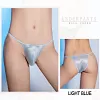 Men's Sexy Underwear Guys G-string Brief Breathable Glossy Silk Satin Bikini Thong