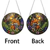 DIY Forest  Owl Diamond Painting Pendant(Single Sided)