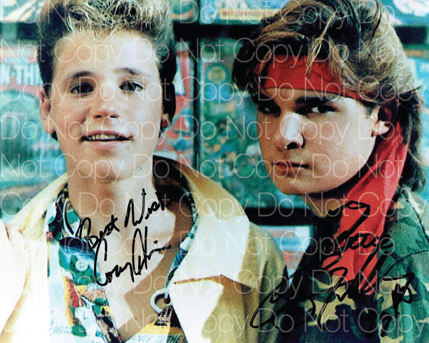 Lost Boys Corey Haim signed 8X10 inch Photo Poster painting picture poster wall art autograph RP