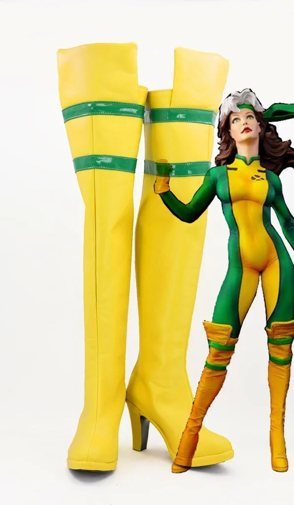 X Men Rogue Cosplay Shoes Boots