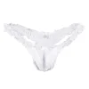 Men's Low-Rise T-back Lace Breathable Thong Young Macho Nightclub Sexy Underwear