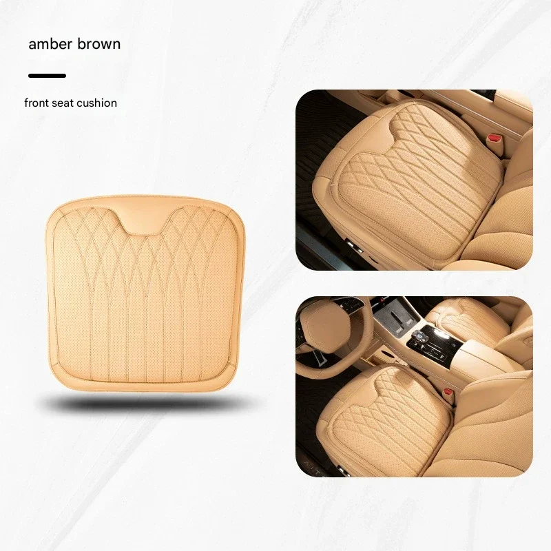 All-Season Universal Nappa leather Seat Cushions