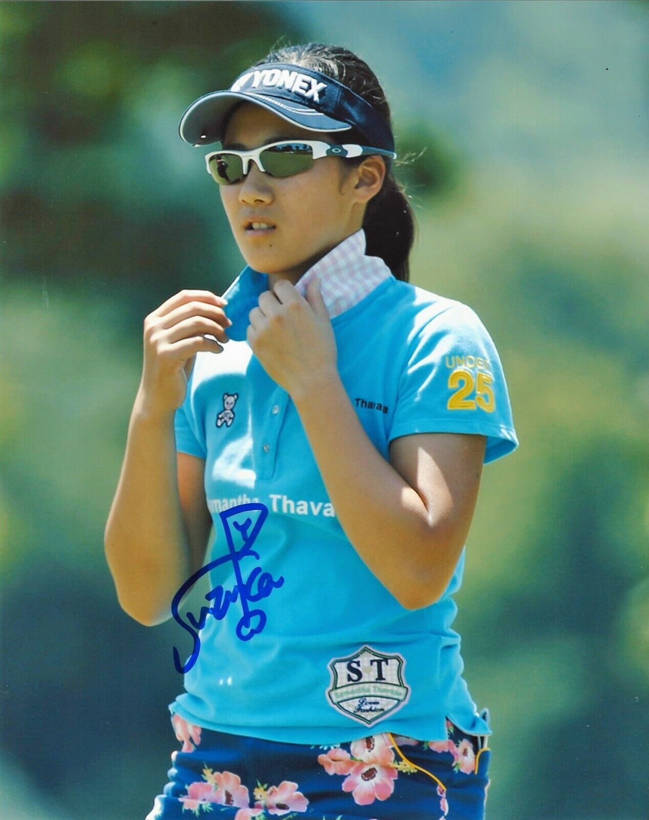 LPGA GOLFER SUZUKA YAMIGUCHI HAND SIGNED 8x10 Photo Poster painting B w/COA WOMEN'S GOLF PROOF