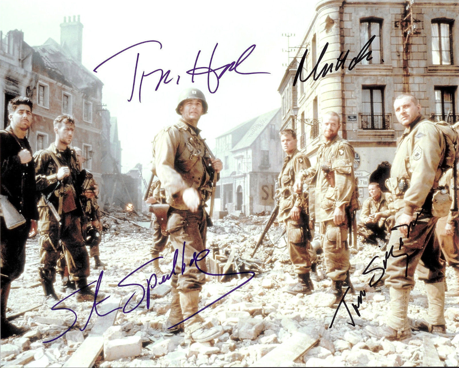 SAVING PRIVATE RYAN CAST AUTOGRAPH SIGNED PP Photo Poster painting POSTER