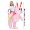 Costume de lapin gonflable de P&acirc;ques