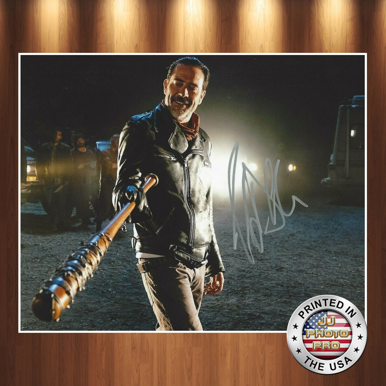 Jeffrey Dean Morgan Autographed Signed 8x10 Photo Poster painting (The Walking Dead) REPRINT