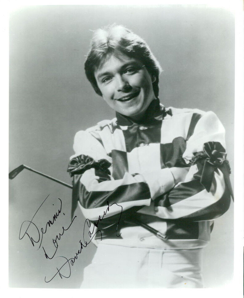 David Cassidy (Vintage, Inscribed) signed Photo Poster painting COA