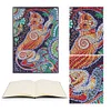 Diamond Painting Leopard 50 Pages A5 Sketchbook Notebook