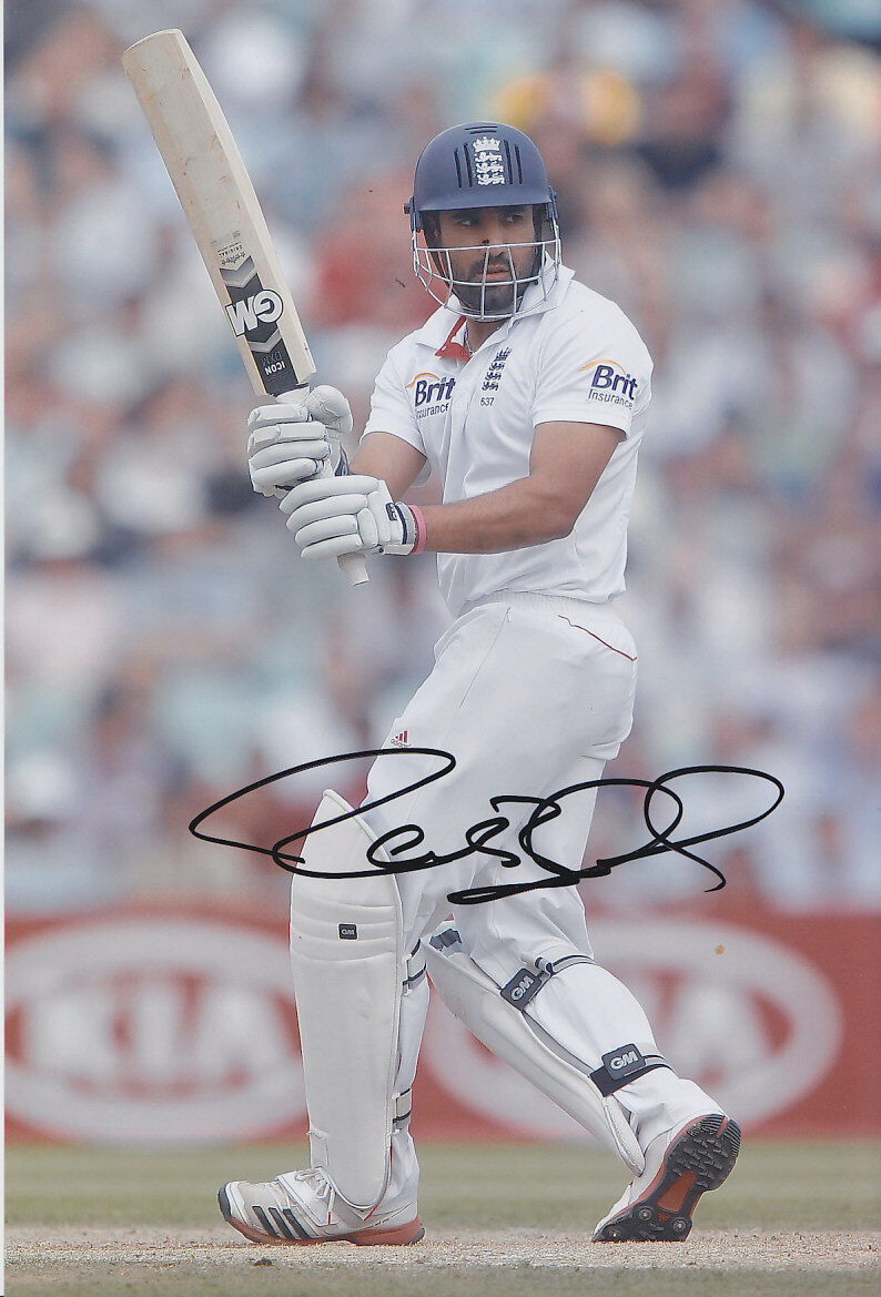 Ravi Bopara England Cricket Signed Photo Poster painting 12x8.