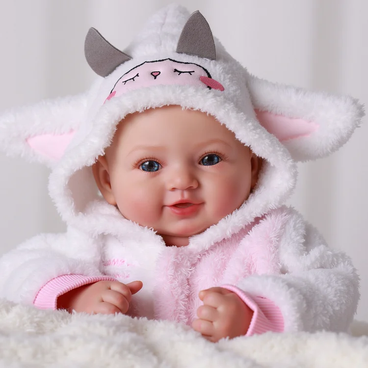 Babeside Smiling Reborn Baby Lyle&nbsp;17" Poseable & Structured Newborn Boy Healing of the Heart