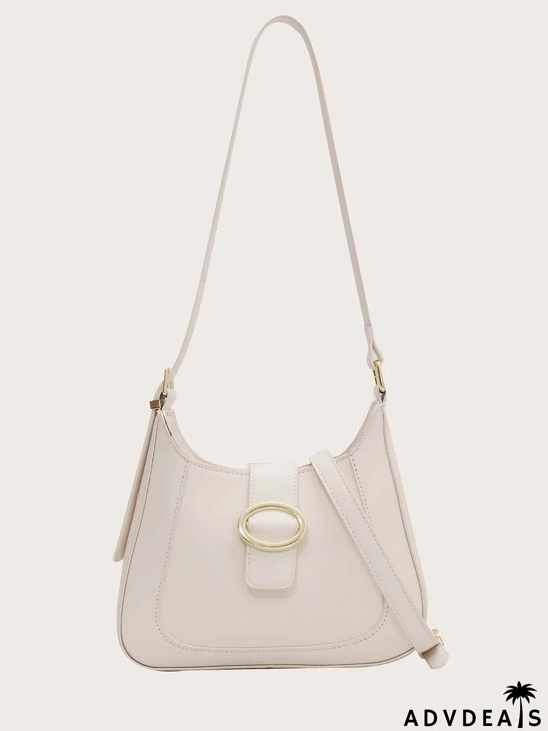 Minimalist Snap Shoulder Bag