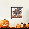Diamond Painting - Partial Special Shaped Drill - Halloween Elephant(Canvas|30*30cm)