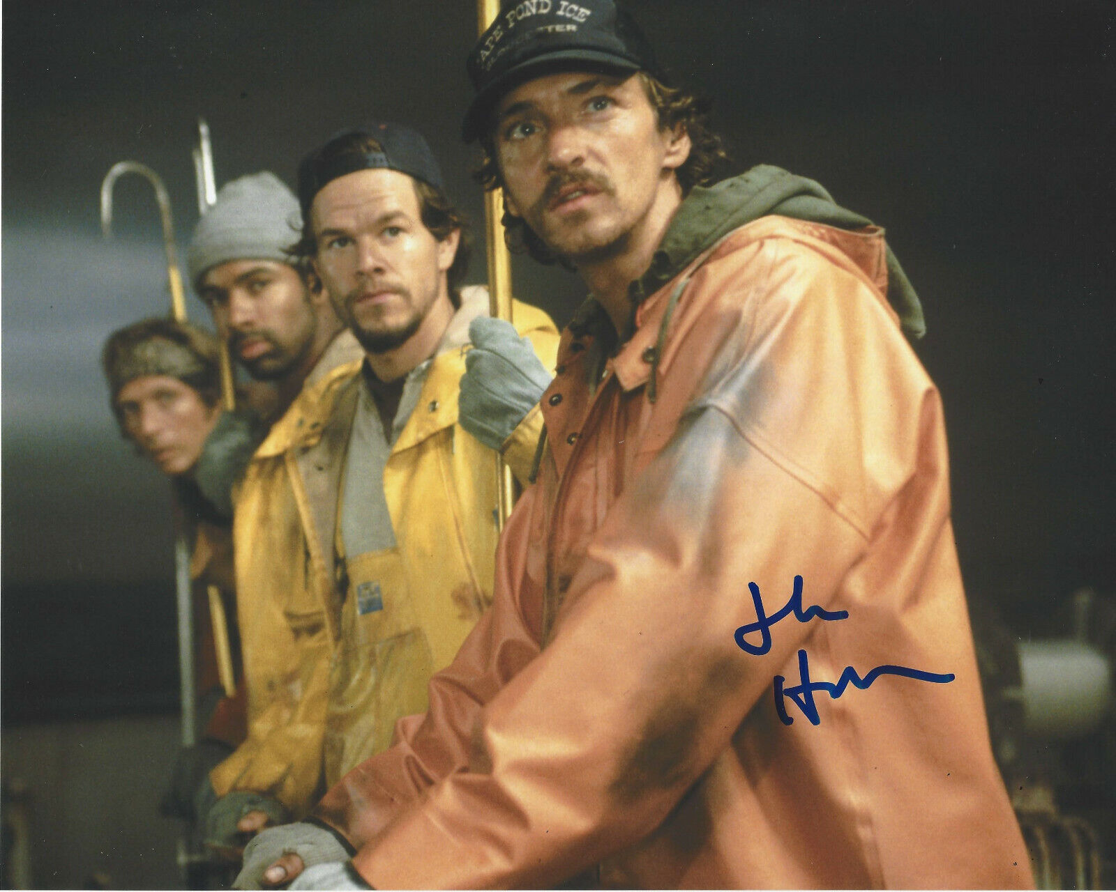 JOHN HAWKES SIGNED AUTHENTIC 'THE PERFECT STORM' 8x10 MOVIE Photo Poster painting w/COA ACTOR