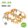 BRS 14 Teeth Ice Grippers Walking Crampons Ultralight Aluminium Alloy  Mountaineering Crampons Equipment BRS-S3