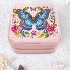 (US Only)Butterfly DIY Diamond Painting Jewelry Special Shaped Diamond Portable Organizer