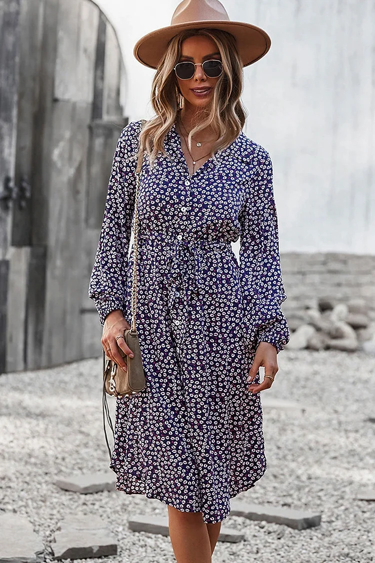 Luditu Midi Dress, Layla in Blue