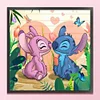 Stitch Girlfriend - 11CT Stamped Cross Stitch 40*40cm