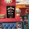 Jim Beam Black Whiskey - Metal Tin Signs(8*12Inch/12*16Inch) - Bar