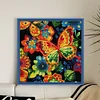 Butterfly - 9CT Full Beaded Cross Stitch Kit(40x40cm)