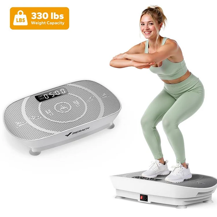 😱Limited Stock-Today Only $19.99🎁Merach Slim Vibration Plate Exercise Machine with Lymphatic Drainage 