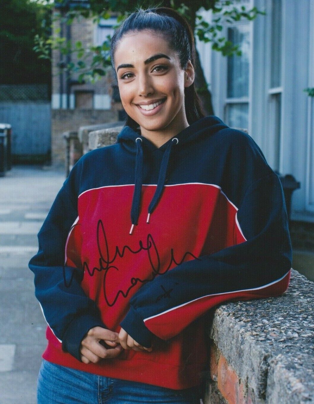 Gurlaine Kaur Garcha **HAND SIGNED** 10x8 Photo Poster painting ~ Eastenders (Ash Kaur)