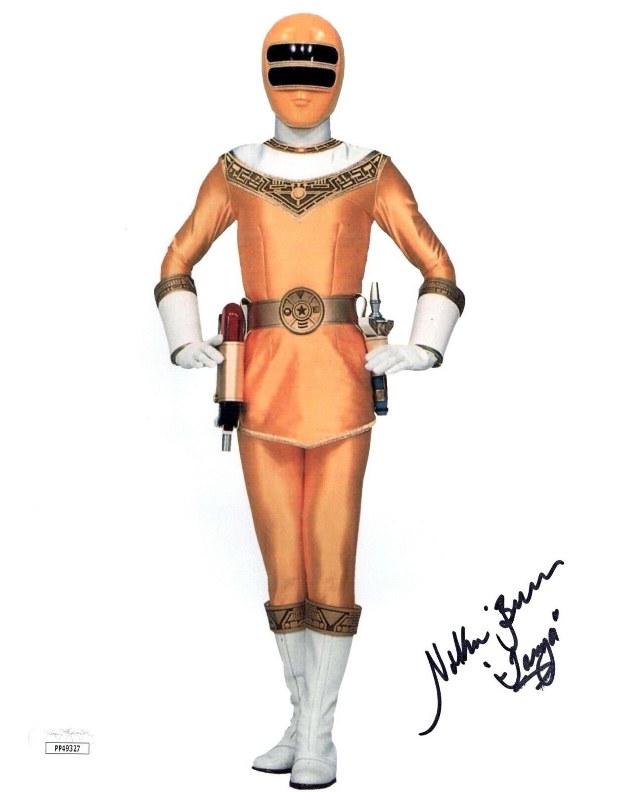 NAKIA BURRISE Signed POWER RANGERS 8x10 Photo Poster painting with JSA COA