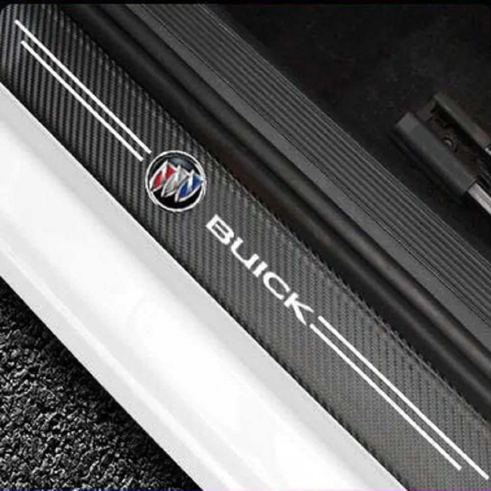 Kuromshop ( 9PCS )Carbon Car Door Sills Stickers