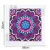 Abstract Art Mandala Flower | Luminous Diamond Painting Kits