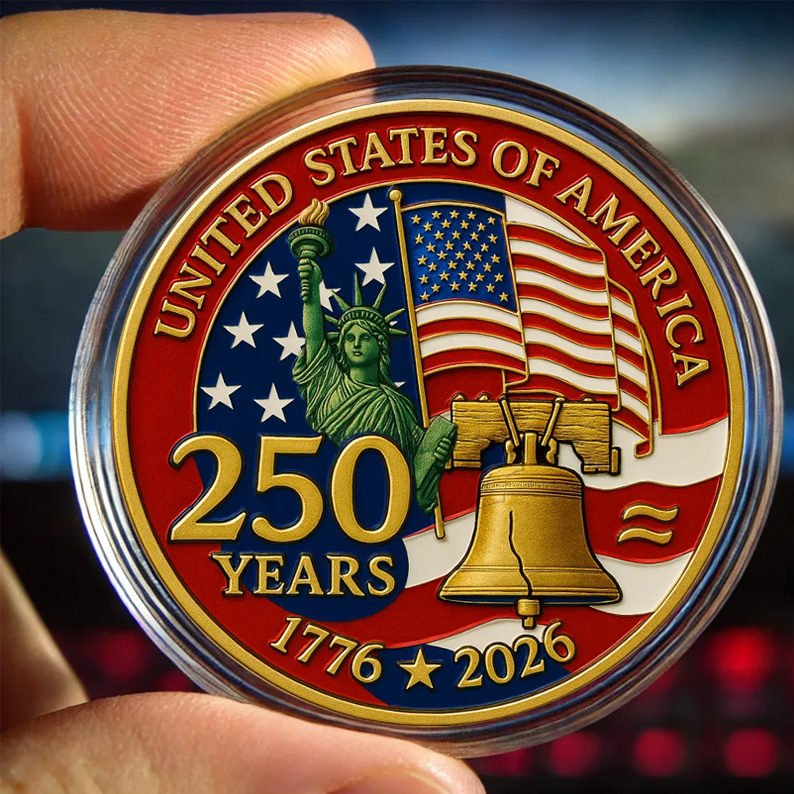Celebrate the Legacy - United States 250th Anniversary Coin
