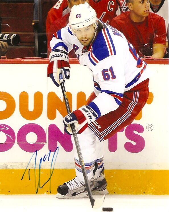 New York Rangers Rick Nash Autographed Signed 8x10 Photo Poster painting COA