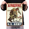Airborne The Finest Us Army - Metal Tin Signs(8*12Inch/12*16Inch)
