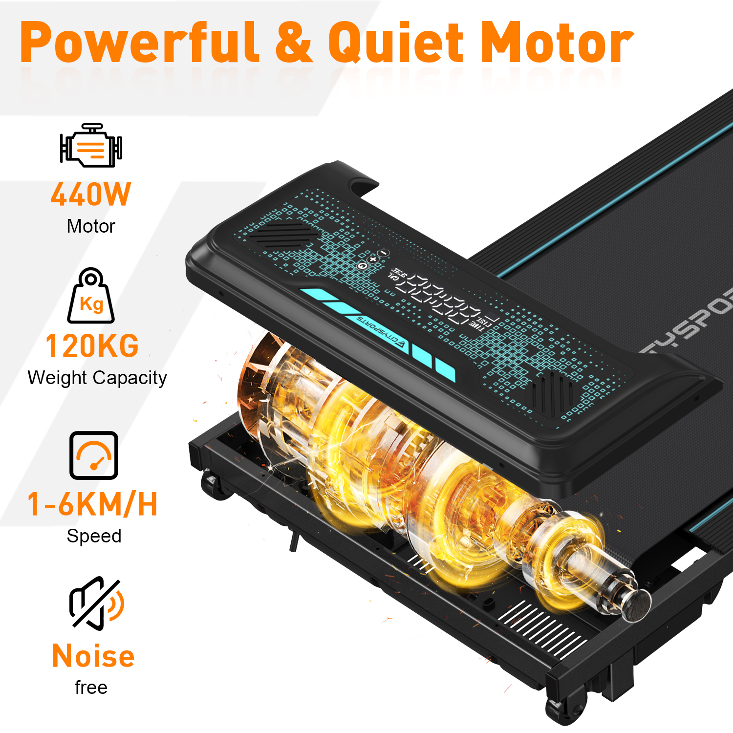 Laufband,Citysports Under Desk Treadmill,Citysports Laufband