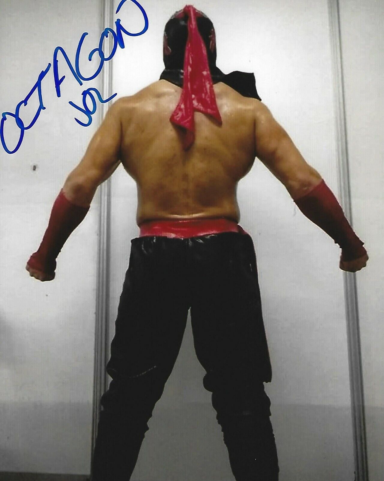 Octagon Jr. Signed 8x10 Photo Poster painting AAA Lucha Libre Pro Wrestling Picture Autograph 8