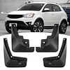 4x Car Mudguards Front Rear Mud Flaps Splash Guards for Ssangyong Korando 19-25