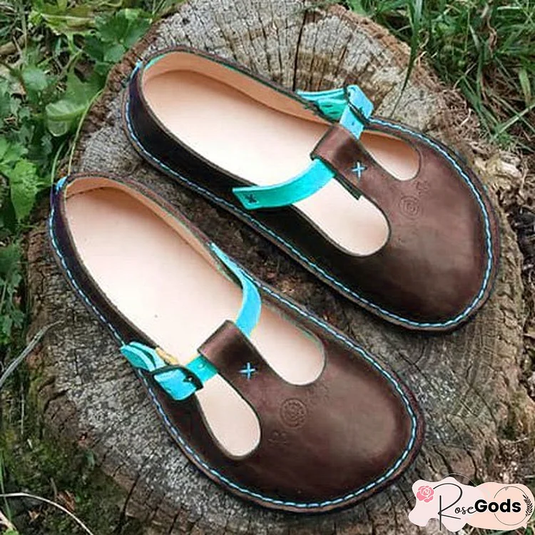 Summer Vintage Flat Heel Soft Shoes