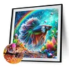 Diamond Painting -DIY Full Square Drill Colorful Fish(30*30CM)