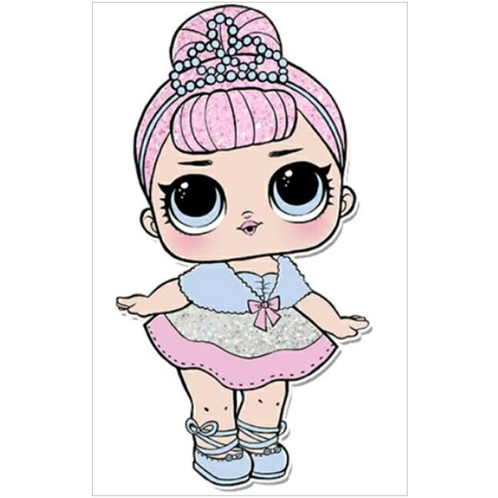 

30*40CM - Surprise Doll - Round Drill Diamond Painting, 501 Original