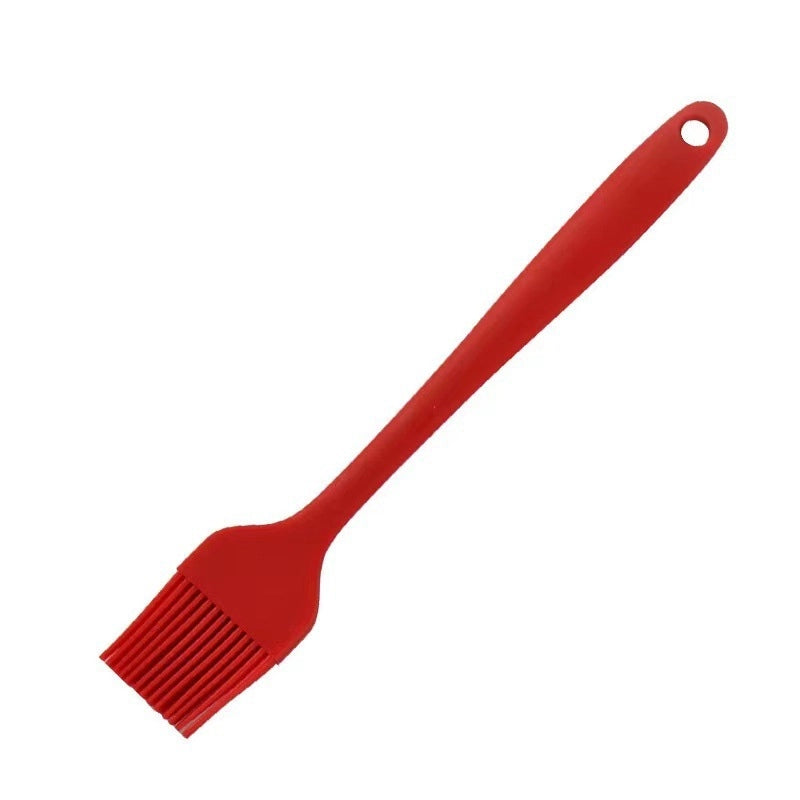 Direct Silicone Oil Brush Barbecue Brush High Temperature Resistant Integrated Brush Baking Tools Scraper Household Silicone Brush Trumpet