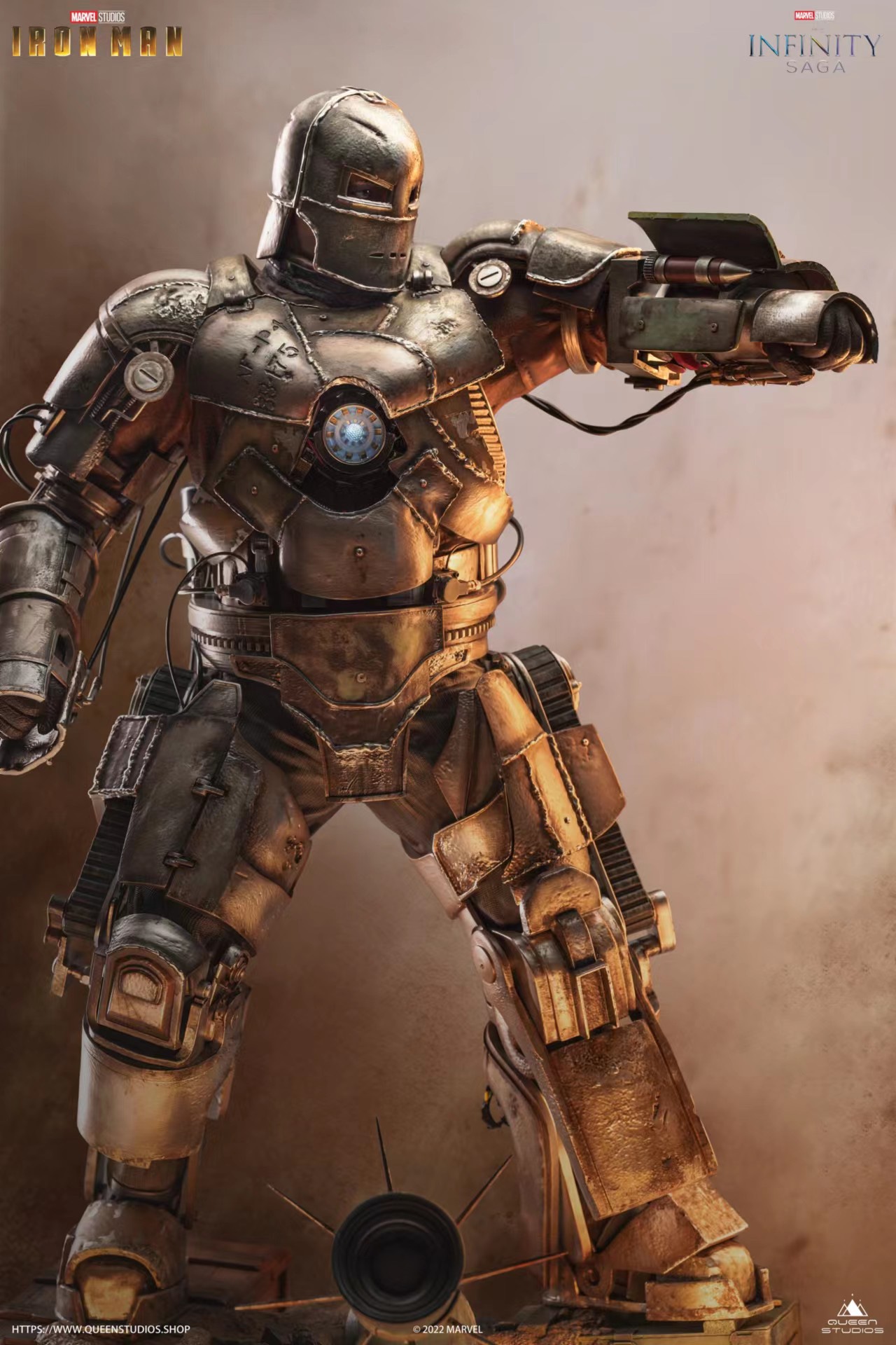 【Pre-order】Queen Studio - Iron Man Mark [1/4 Scale]
