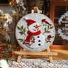 Snowman-Embroidery Kit