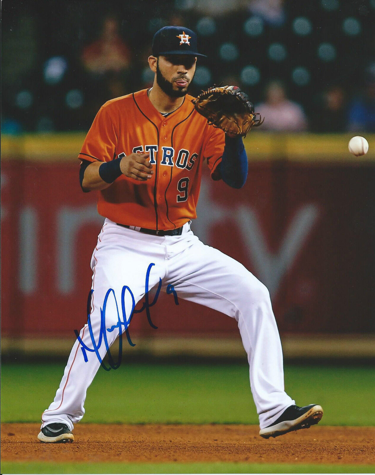 MARWIN GONZALEZ signed autographed HOUSTON ASTROS 8x10 Photo Poster painting w/COA