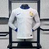 2024-2025 Long Sleeve Player Version France Away Football Shirt 1:1 Thai Quality