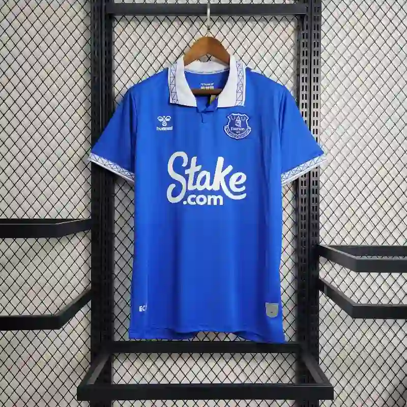 23-24 Everton Soccer Jersey Home