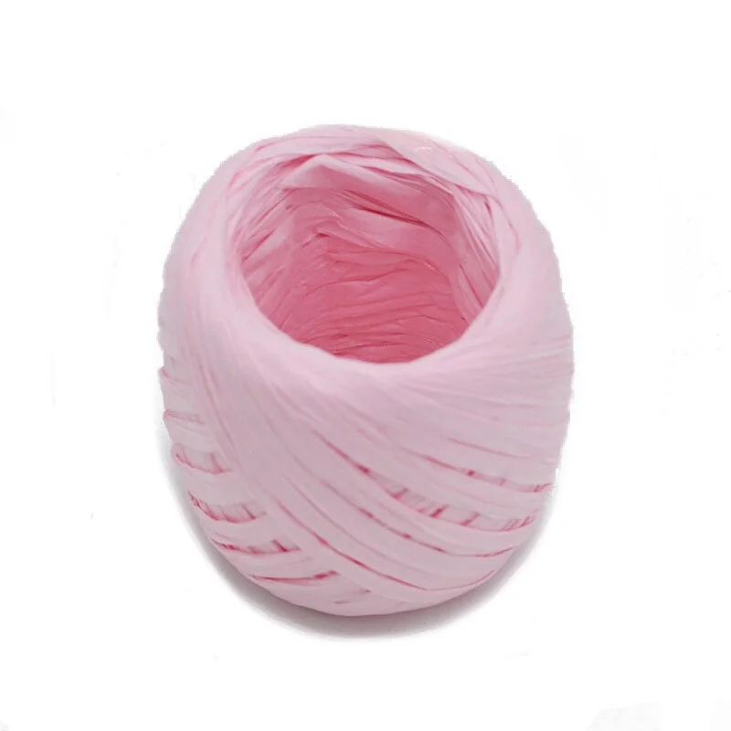 1 Roll 20 Meters CAKE COOKIE raffia ribbon paper rope palm packaging rope decorations baking box packing party candy gifts