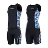 2mm Neoprene Sleeveless Vest/Shorts Women Wet Suit Top & Shorts for Surfing Cold