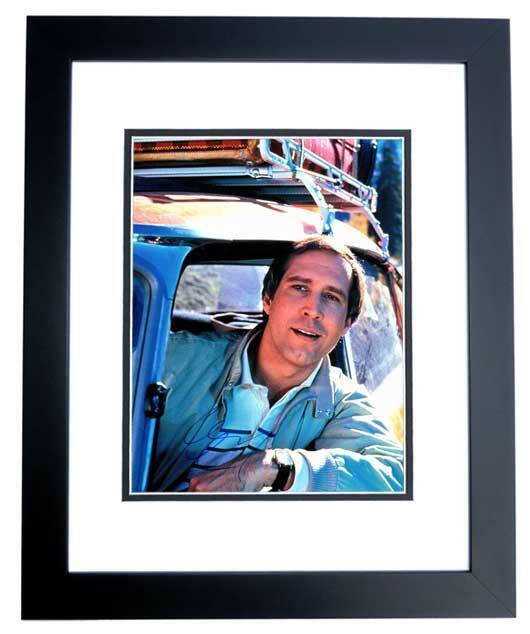 Chevy Chase Signed Autographed National Lampoon's European Vacation Photo Poster painting FRAMED