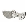 Stainless Steel Mini Compact Bottle Opener & EDC Cutter Multifunctional Bottle Opener Keychain Tool Small Pocket Knife for Packages Camping DIY & Everyday Carry Gear