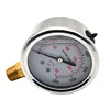 Hydraulic Fluid Pressure Gauge Tester Meter 0-3500PSI US Thread Manometer