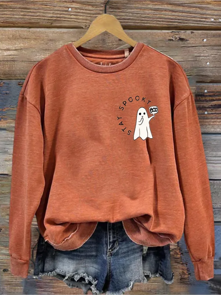 VChics Retro Stay Spooky Sweatshirt