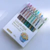 9 Colors Set Retro Morandi 0.5mm Gel Pens School Season Student Office Stationery Highlighter